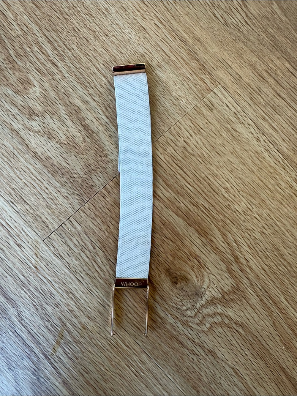 WHOOP Custom Strap with Rose Gold Hardware